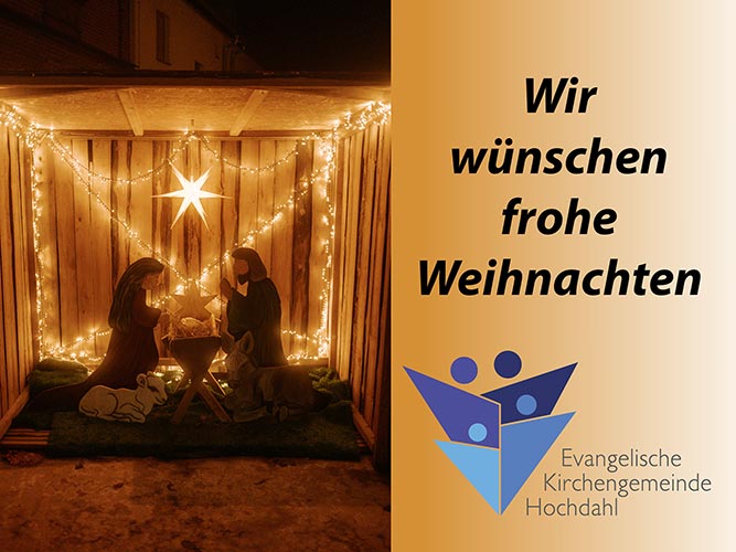 Wir wünschen frohe Weihnachten